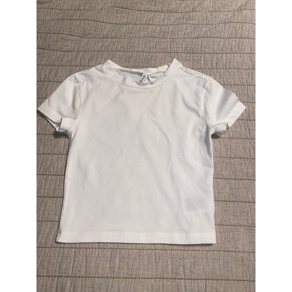 H&M Divided t-shirt bright white Small